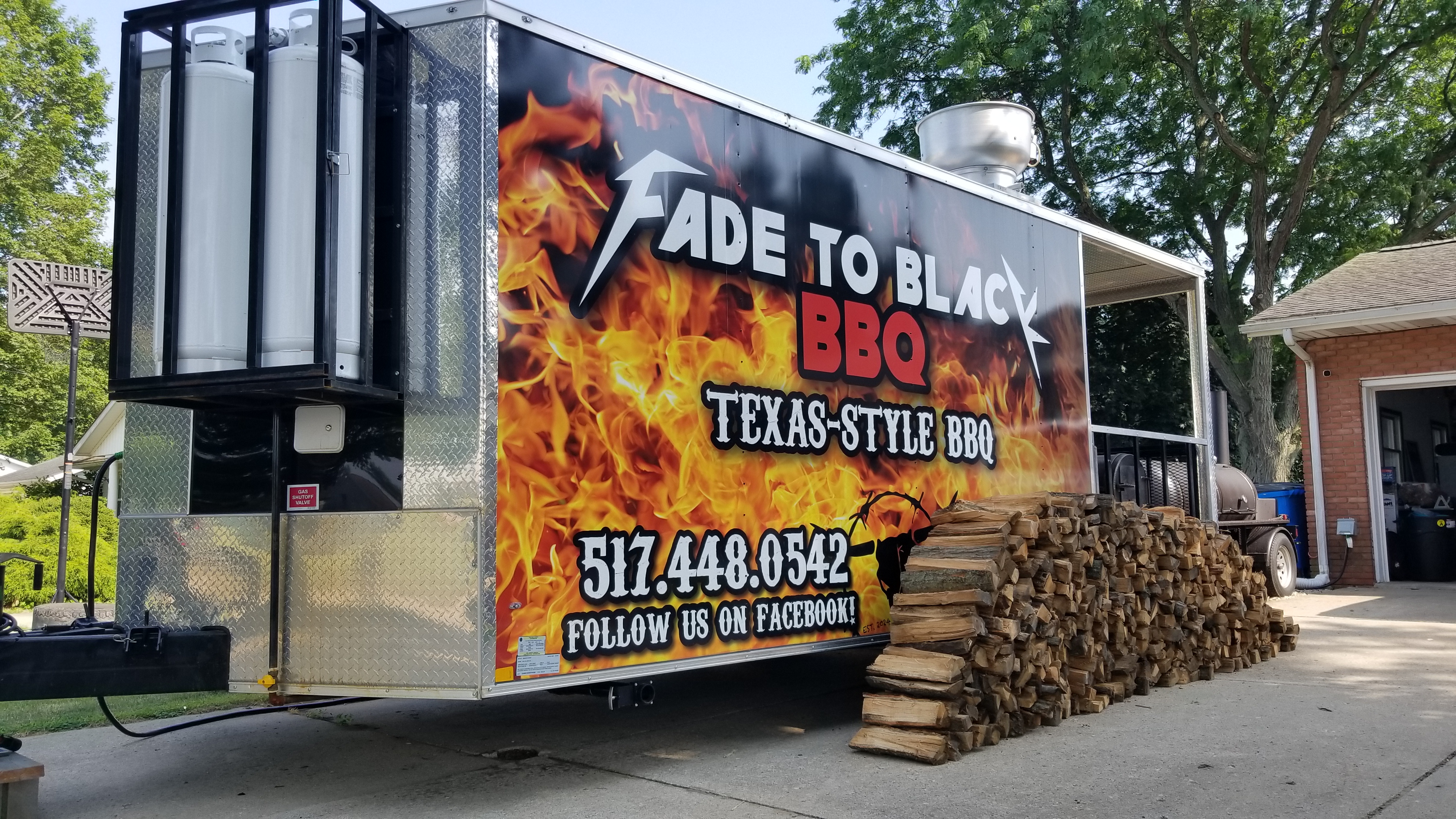 BBQ cooking wood delivered