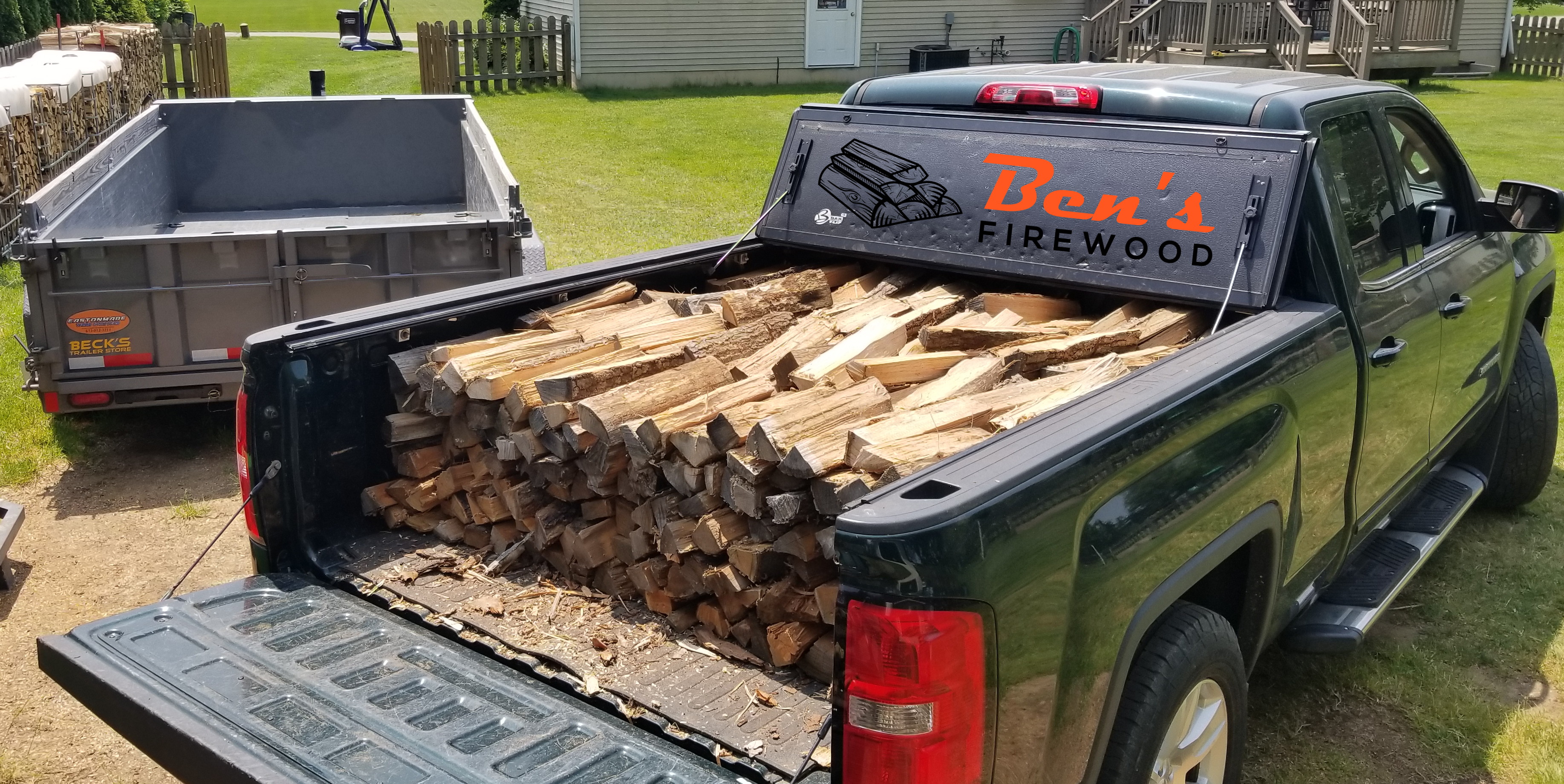 Premium cooking wood ready for delivery